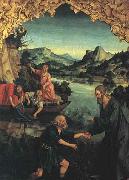 Johann Baptist Seele Chiamata di san pietro painting
